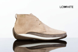 michiels zottegem herenkleding schoen lowhite botje mocassin nubuck gepersonaliseerd